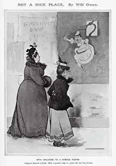 Maids Prints: Indignant General to Cook: Well I wouldn t stay in a place like that five minutes