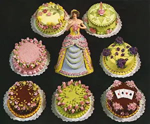 Pastry Prints: Individual Guest Cakes