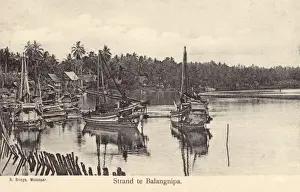 Water Front Prints: Indonesia, Java - Balangnipa