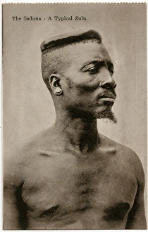 Images Dated 2nd November 2016: The Induna - Zulu headman - Natal, South Africa
