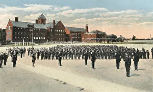 Drill Prints: Industrial School, Lansing, Michigan - Drill