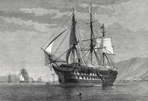 Industrial School Training Ship HMS Gibraltar. Belfast Lough Industrial School Training Ship HMS Gibraltar. Belfast Lough