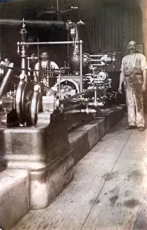 Industrial Stationary Small Steam Mill Engine