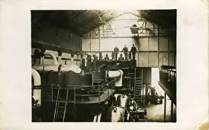 Industrial Turbine Hall, Edwardian Electricity Generator