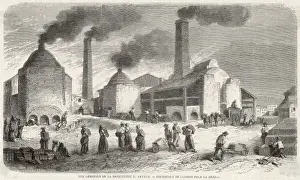 1863 Prints: Industry / Brickmaking