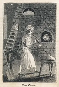 Blows Prints: Industry / Glass 1827