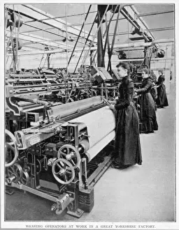 Wool Prints: Industry / Textiles / Wool