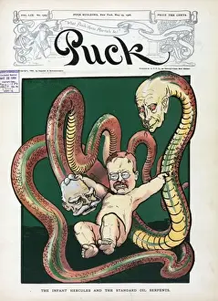 Serpents Prints: The infant Hercules and the Standard Oil serpents