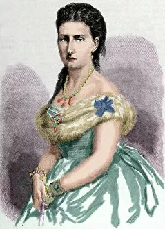 Images Dated 23rd January 2013: Infanta Antonia of Portugal. (1845-1913)