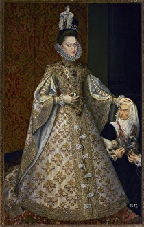 Images Dated 20th September 2016: Infanta Isabella Clara Eugenia and Magdalena Ruiz