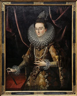 Pinakothek Gallery: The Infanta Isabella Clara Eugenia of Spain, 1599, by Juan P