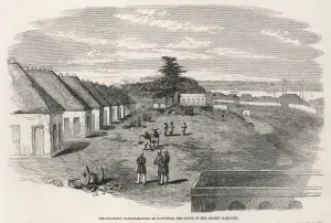 Massacre Prints: The infantry parade-ground at Cawnpore, India