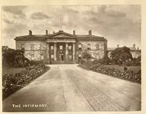 Driveway Prints: The Infirmary, Huddersfield, Yorkshire