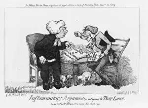 Inflammatory arguments for and against the test laws