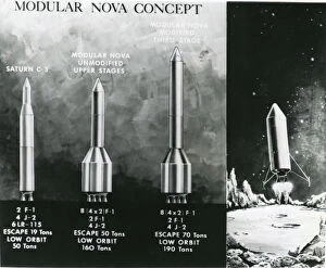 *New* Photographic Content Collection: An infographic dated 26 May 1961 of NASA?s proposed Nov?