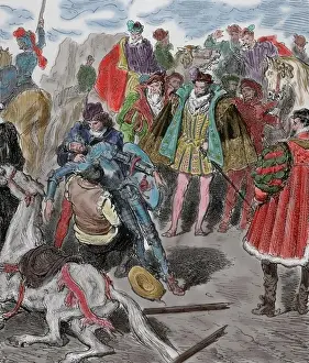 The Ingenious Hidalgo Don Quixote of La Mancha by Spanish wr