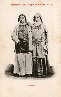 Two Ingiloyki Countrywomen, Caucasus Region, Southern Russia Two Ingiloyki Countrywomen, Caucasus Region, Southern Russia