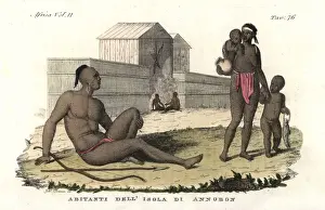 Inhabitants of the Island of Annobon or Pagalu
