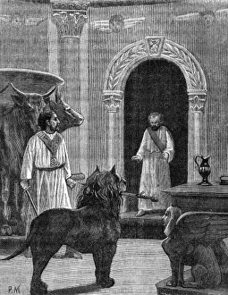 Stuffed Prints: Initiation of the Grand Scot of the Sacred Vaults