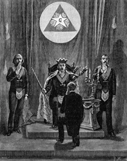 Images Dated 7th October 2011: Initiation to the Master of Secrets