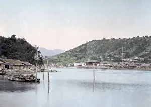 Inland Prints: Inland sea, Onomichi, Japan, circa 1880s