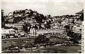 Torbay Collection: Inner Harbour & Town, Torquay, Devon