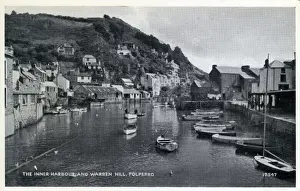 Looe Prints: The Inner Harbour & Warren Hill, Polperro, Cornwall
