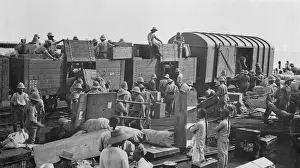 Dock Side Prints: Inniskillings at Chinese railway station