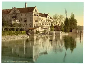 Konstanz Prints: Insel Hotel, Constance (i. e. Konstanz), Baden, Germany