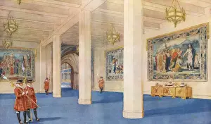 Venue Prints: Inside the annexe at Westminster Abbey - George VI Coronatio