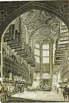 Vault Collection: Inside Henry VII Chapel, Westminster Abbey, London