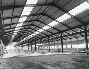 Inside a new warehouse - factory