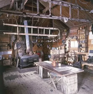 Preserved Gallery: Inside Shackletons Hut
