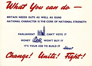 Inspirational message, What you can do, WW2