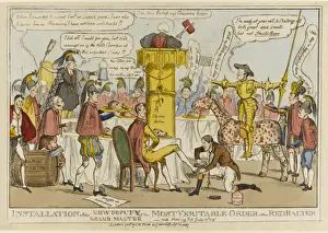 Halter Prints: Installation of the New deputy Grand Master