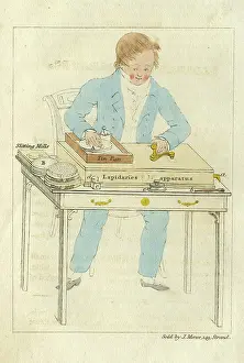 Illustrative Prints: Instructions for using the Lapidary's Apparatus