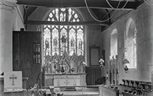 Spirituality Prints: Interior of Alfriston Church