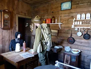 Barrack Prints: Interior American Barrack, Passchendael Memorial Museum