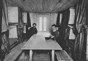 Amundsen Gallery: The Interior of the Amundsen Antarctic Expeditions Winter Q