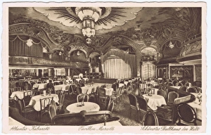 Images Dated 14th May 2015: The interior of the Atlantis-Kabarett, Pavillon Mascotte, Be