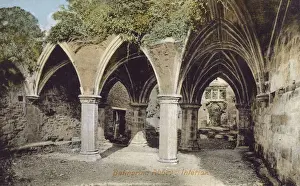 Cistercian Prints: Interior of Balmerino Abbey, Scotland