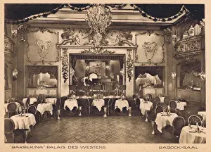 Interior of Barberina venue, Palais des Westens, Berlin