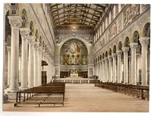 Interior, Basilica Church (i.e. Basilica of St. Boniface), M
