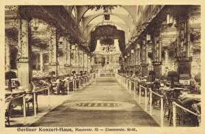 Images Dated 26th May 2015: Interior of the Berliner Konzert-Haus (Clou Clou), Berlin