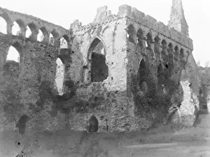 Dyfed Prints: Interior of Bishops Palace, St Davids, South Wales