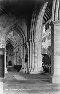 Priory Prints: Interior of Cartmel Priory