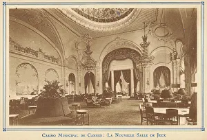 Interior of the Casino Municipal de Cannes