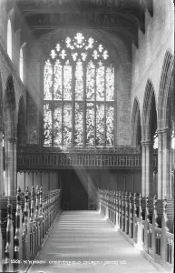 Shadows Prints: Interior of Chesterfield Church