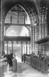 Ceilings Prints: Interior of Chesterfield Parish Church