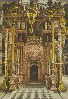 Interior, Church of the Holy Sepulchre, Jerusalem